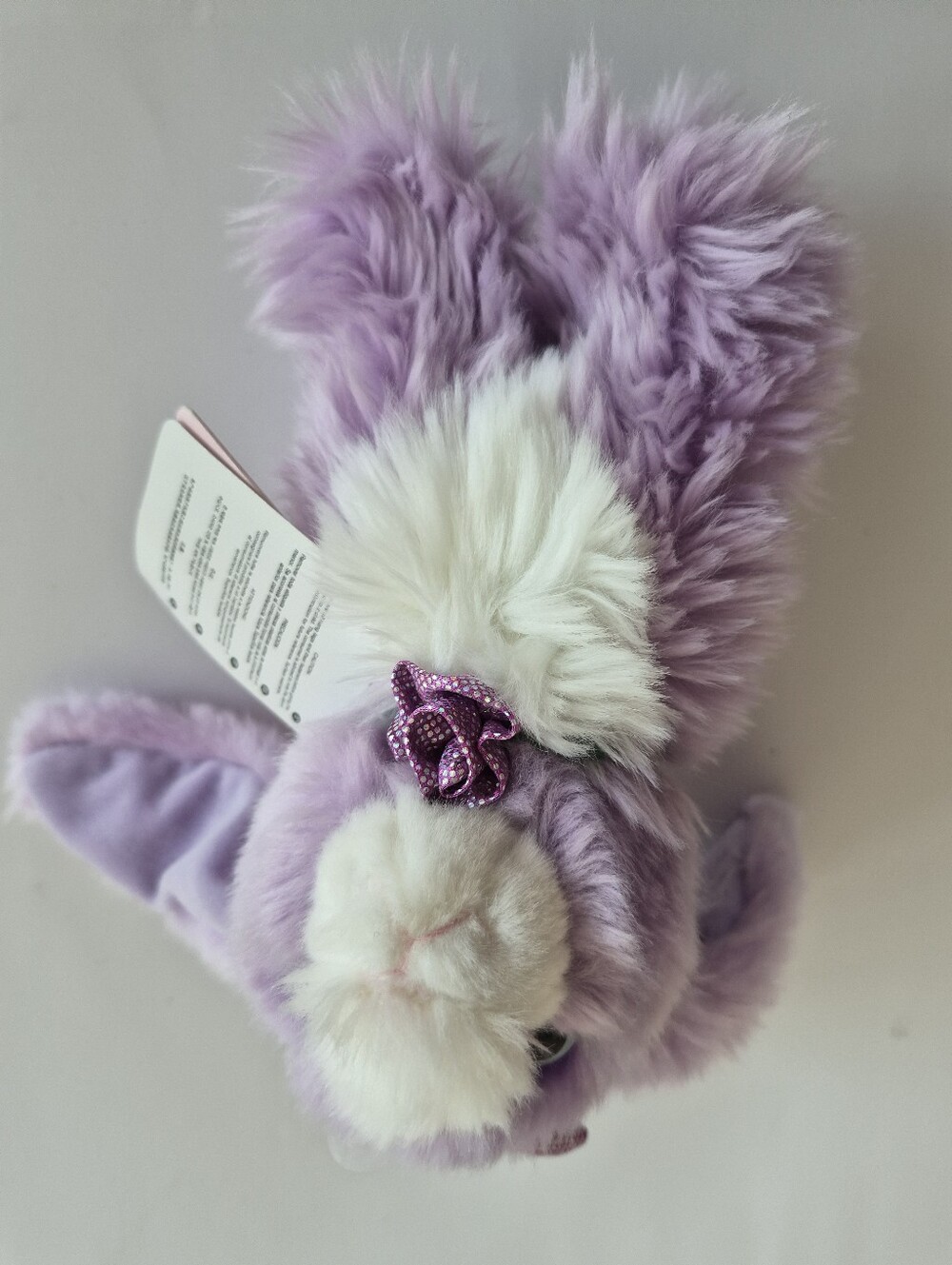 Aurora Bunny Pilliars Purple Plush Bunny Small Pet Toy New NWT - Picture 6 of 6